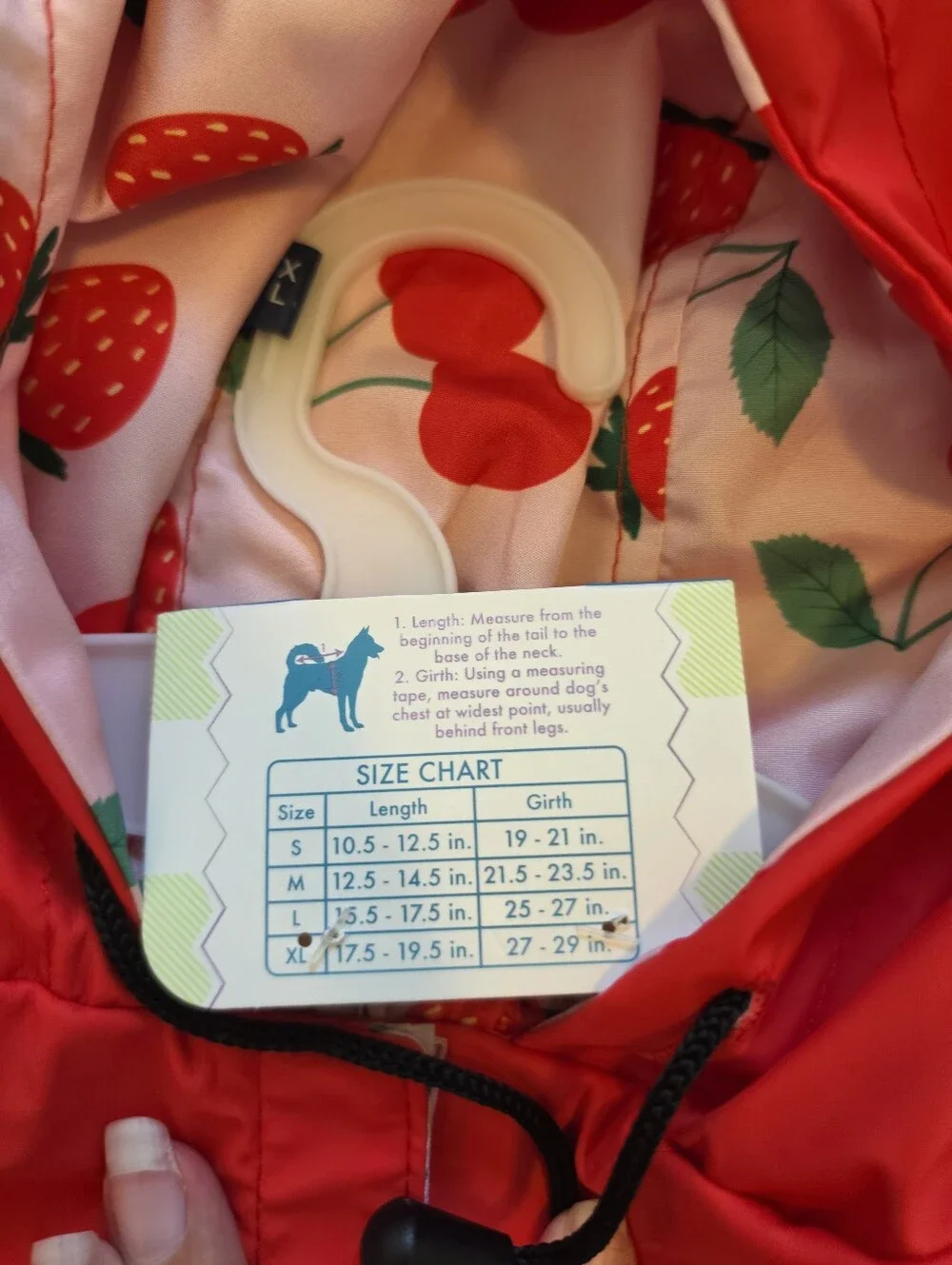 Reversible Pet Raincoat